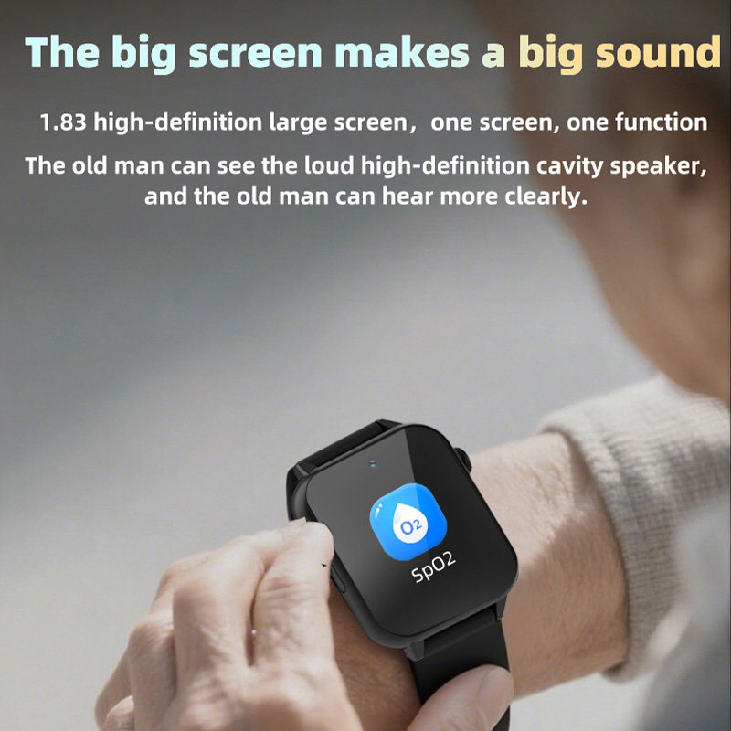 4G Elderly Emergency Smart Bracelet Autism Patients Alzheimer's Dementia Patients Fall Alarm GPS SOS Smart Watch Server Monitor